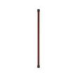 24" Lazzara Appliance Pull Brown Leather - Matte Black, , large image number 1