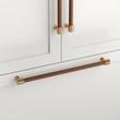 Lazzara Appliance Pull Brown Leather, , large image number 1
