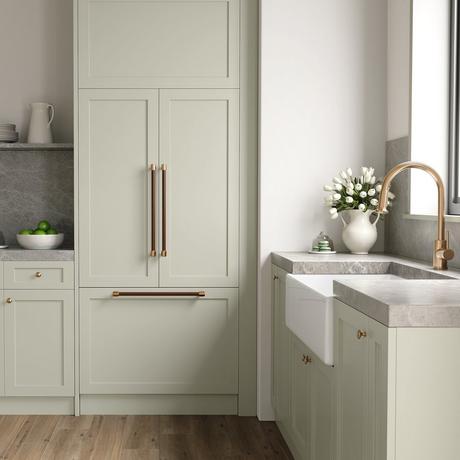 Lazzara Appliance Pull Brown Leather