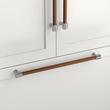 Lazzara Appliance Pull Brown Leather, , large image number 3