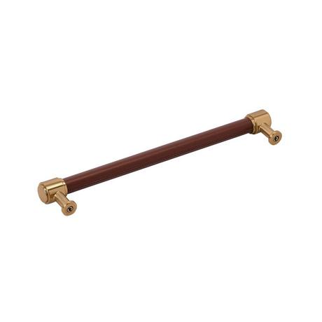 Lazzara Appliance Pull Brown Leather