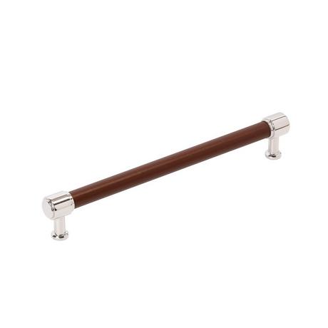 Lazzara Appliance Pull Brown Leather