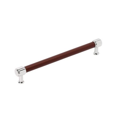 Lazzara Appliance Pull Brown Leather