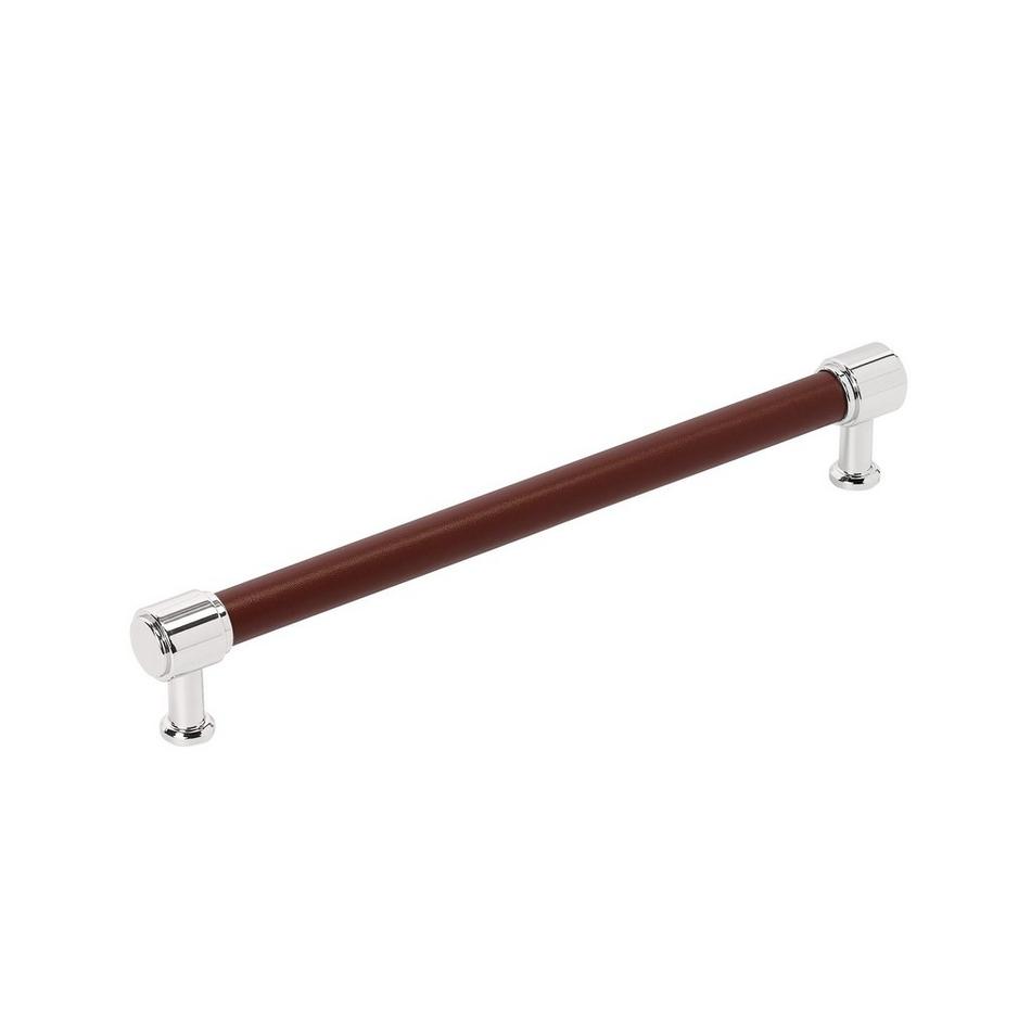 Lazzara Appliance Pull Brown Leather, , large image number 2