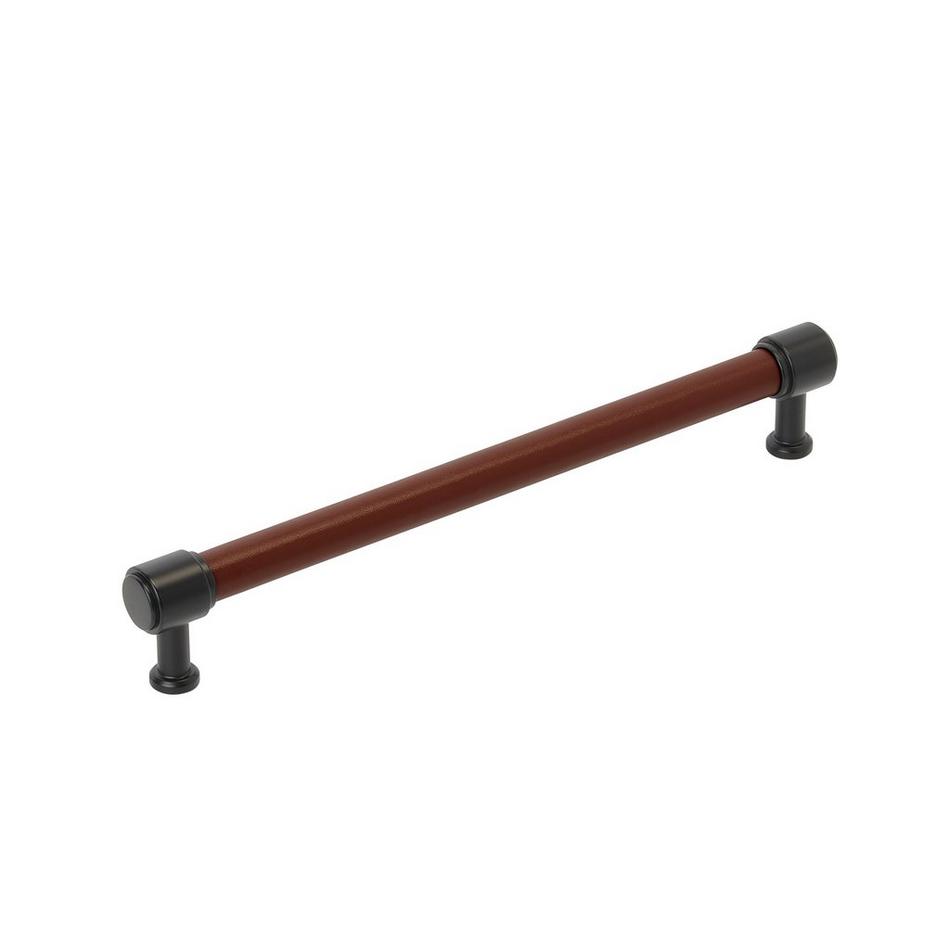 Lazzara Appliance Pull Brown Leather, , large image number 4