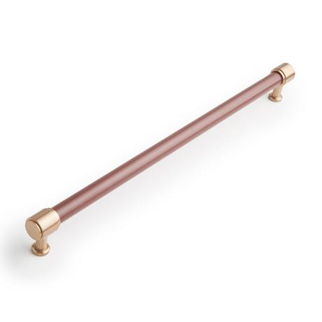 Lazzara Oversized Cabinet Pull Brown Leather