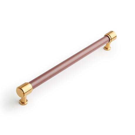 Lazzara Oversized Cabinet Pull Brown Leather