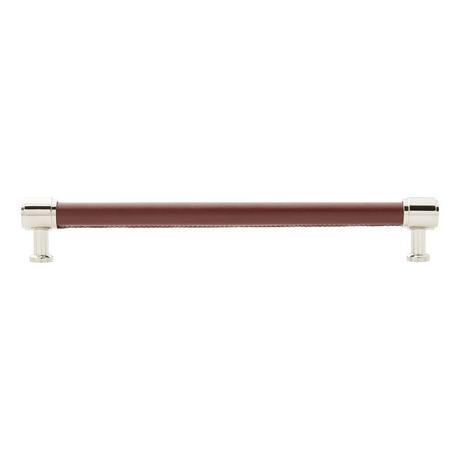Lazzara Oversized Cabinet Pull Brown Leather