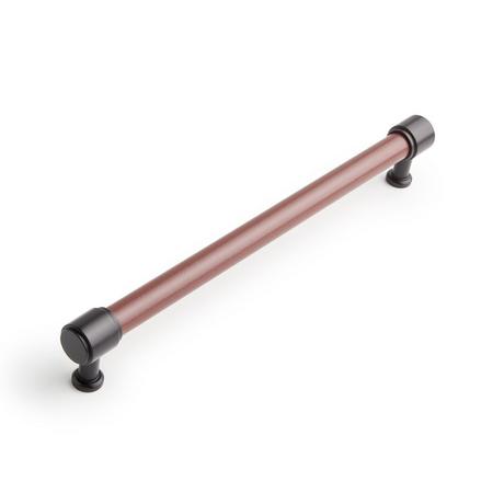 Lazzara Oversized Cabinet Pull Brown Leather