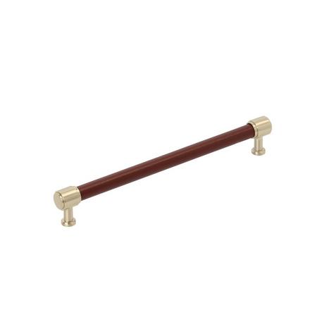 Lazzara Oversized Cabinet Pull Brown Leather