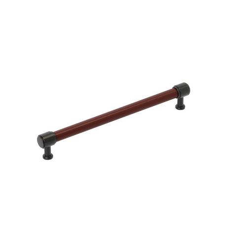 Lazzara Oversized Cabinet Pull Brown Leather