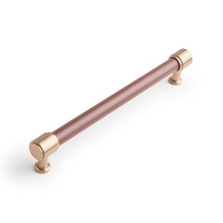 Lazzara Cabinet Pull Brown Leather