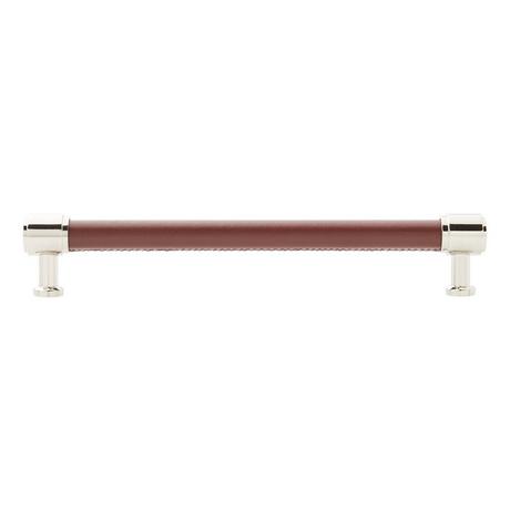 Lazzara Cabinet Pull Brown Leather