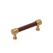 Lazzara Cabinet Pull Brown Leather, , large image number 0