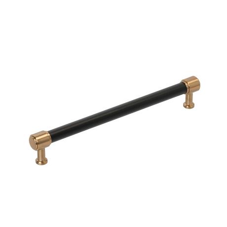 Lazzara Appliance Pull Black Leather