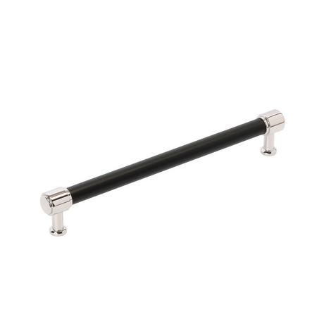 Lazzara Appliance Pull Black Leather