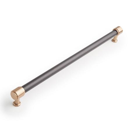 Lazzara Oversized Cabinet Pull Black Leather