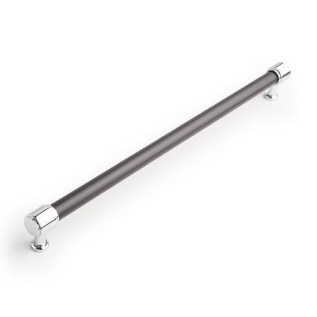 Lazzara Oversized Cabinet Pull Black Leather