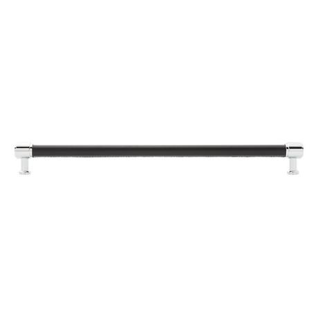 Lazzara Oversized Cabinet Pull Black Leather
