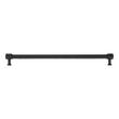12-5/8" Lazzara Oversized Cabinet Pull Black Leather - Matte Black, , large image number 2