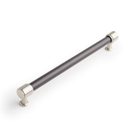 Lazzara Oversized Cabinet Pull Black Leather