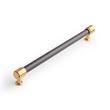 Lazzara Oversized Cabinet Pull Black Leather, , large image number 0