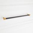 Lazzara Oversized Cabinet Pull Black Leather, , large image number 7