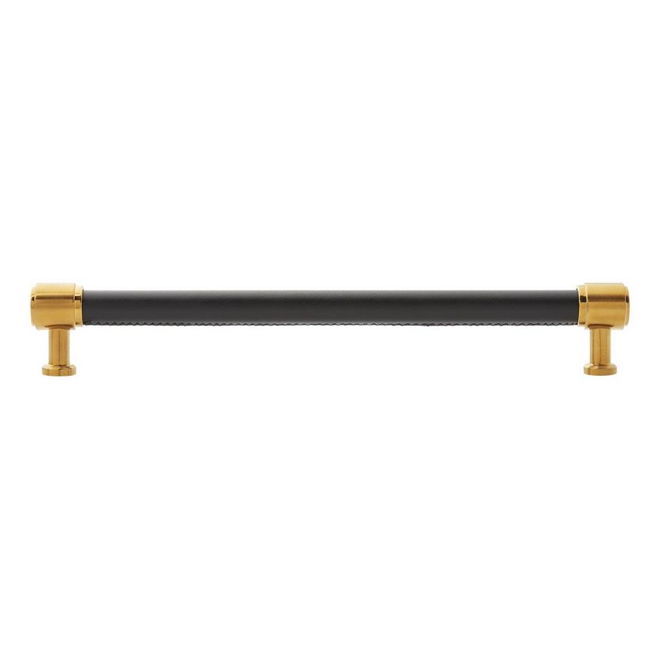 Lazzara Oversized Cabinet Pull Black Leather, , large image number 9