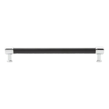 Lazzara Oversized Cabinet Pull Black Leather