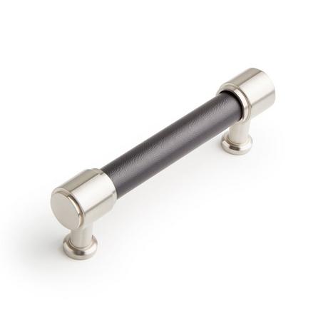 Lazzara Cabinet Pull Black Leather