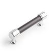 Lazzara Cabinet Pull Black Leather, , large image number 2