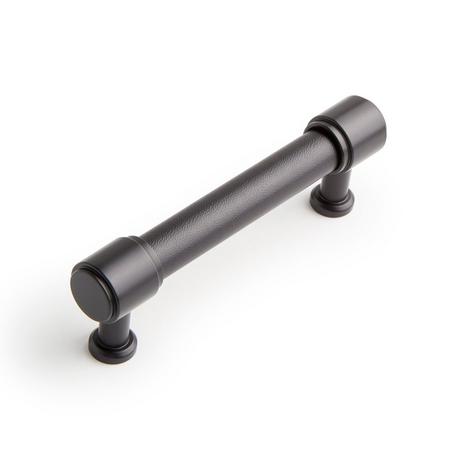 Lazzara Cabinet Pull Black Leather