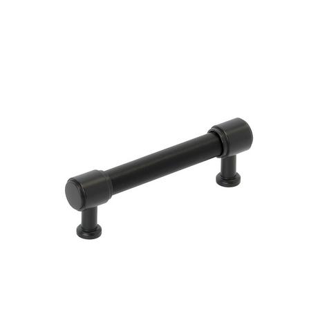 Lazzara Cabinet Pull Black Leather