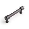 3-3/4" Lazzara Cabinet Pull Black Leather - Matte Black, , large image number 0