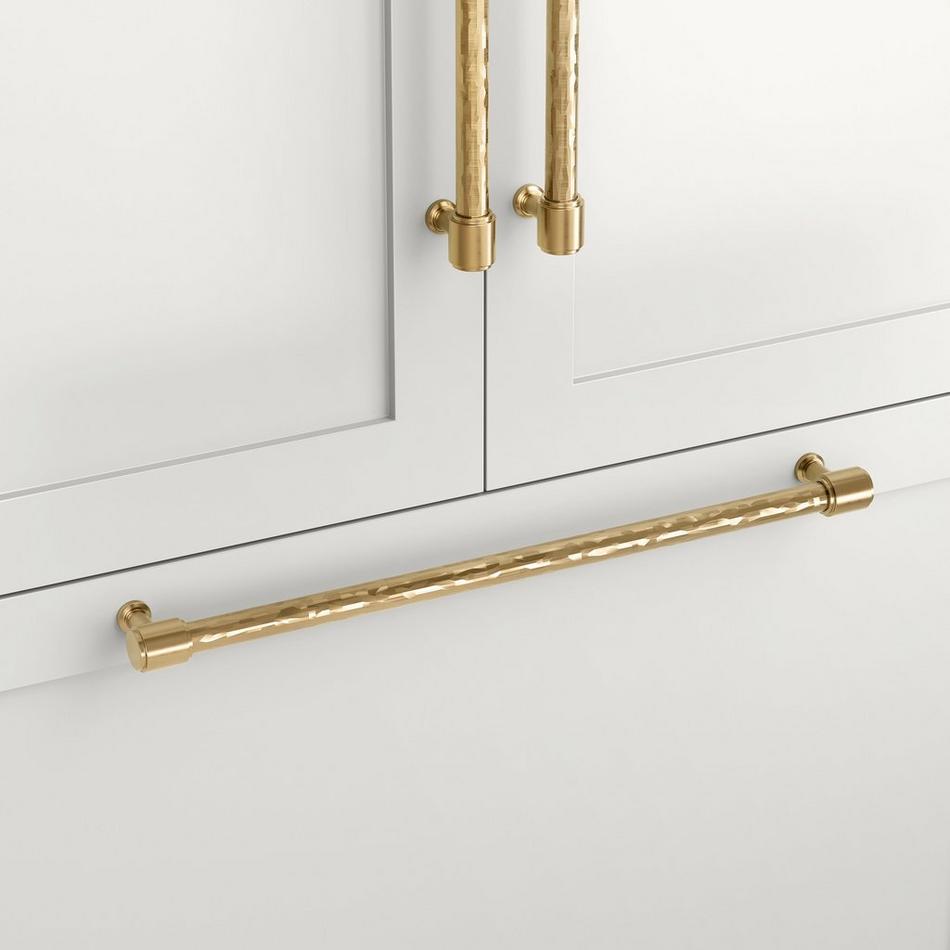 12" Lazzara Textured Appliance Pull - Golden Champagne, , large image number 0