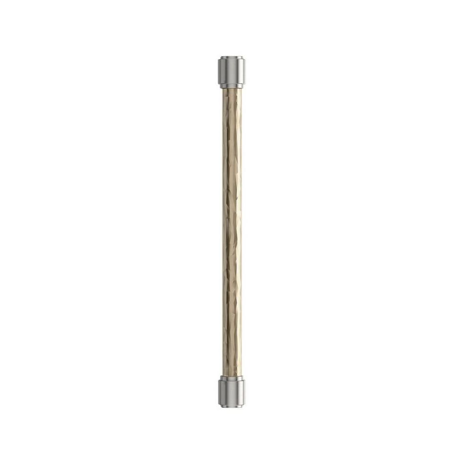 12" Lazzara Textured Appliance Pull - Golden Champagne/Satin Nickel, , large image number 1