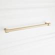 12-5/8" Lazzara Textured Oversized Cabinet Pull - Golden Champagne, , large image number 3