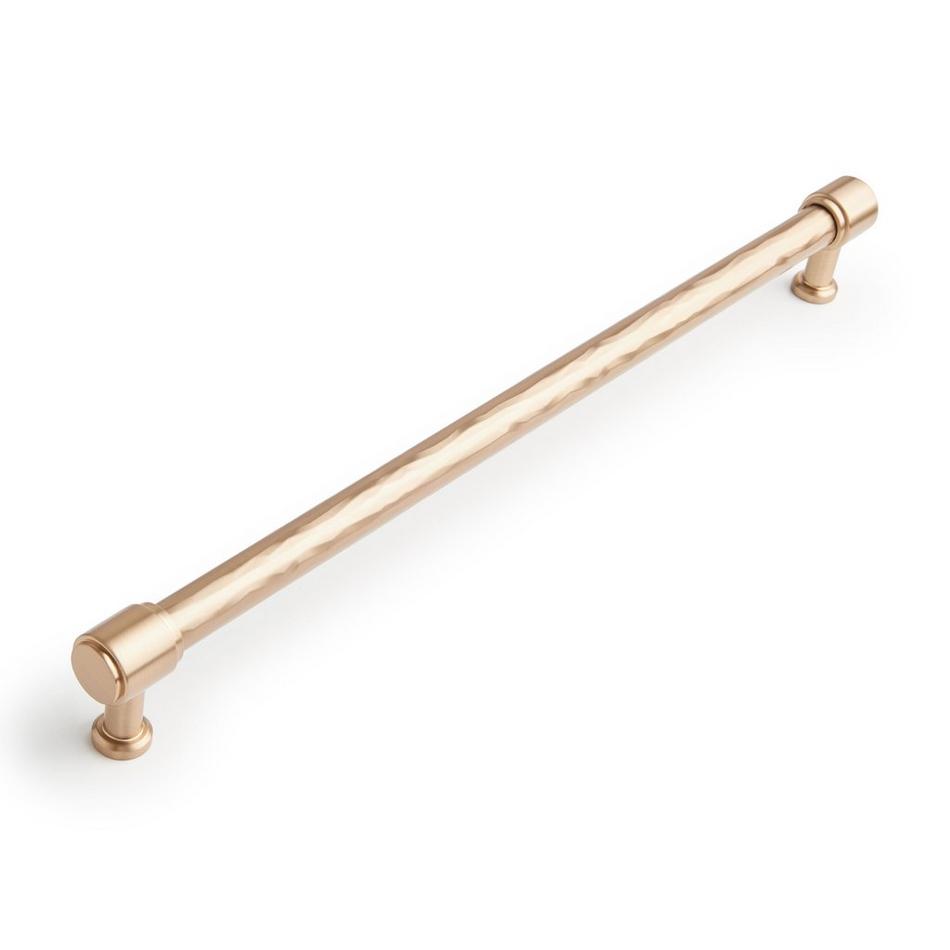12-5/8" Lazzara Textured Oversized Cabinet Pull - Champagne Bronze, , large image number 0