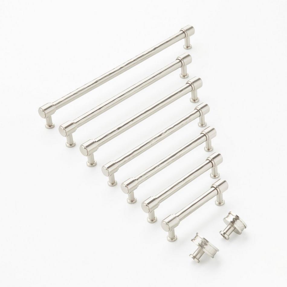 12-5/8" Lazzara Textured Oversized Cabinet Pull - Satin Nickel, , large image number 1