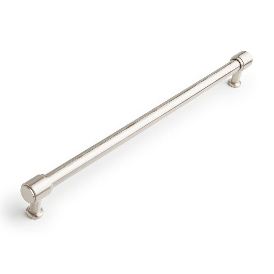 12-5/8" Lazzara Textured Oversized Cabinet Pull - Satin Nickel, , large image number 0