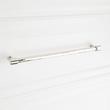 12-5/8" Lazzara Textured Oversized Cabinet Pull - Polished Nickel, , large image number 3