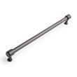 12-5/8" Lazzara Textured Oversized Cabinet Pull - Matte Black, , large image number 0