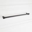 12-5/8" Lazzara Textured Oversized Cabinet Pull - Matte Black, , large image number 3