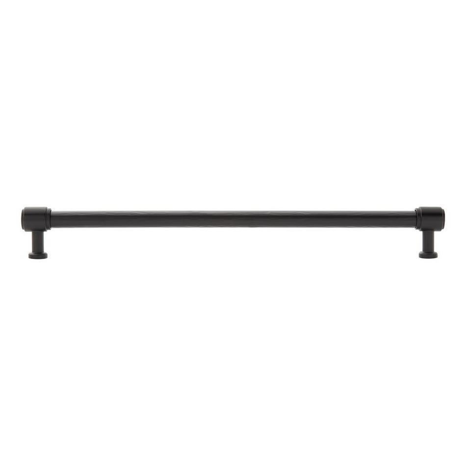 12-5/8" Lazzara Textured Oversized Cabinet Pull - Matte Black, , large image number 2