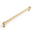 12-5/8" Lazzara Textured Oversized Cabinet Pull - Brushed Gold, , large image number 0