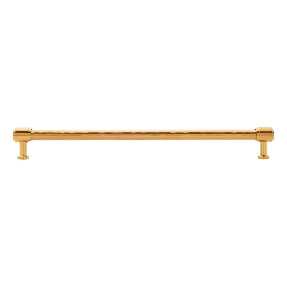 12-5/8" Lazzara Textured Oversized Cabinet Pull - Brushed Gold, , large image number 2