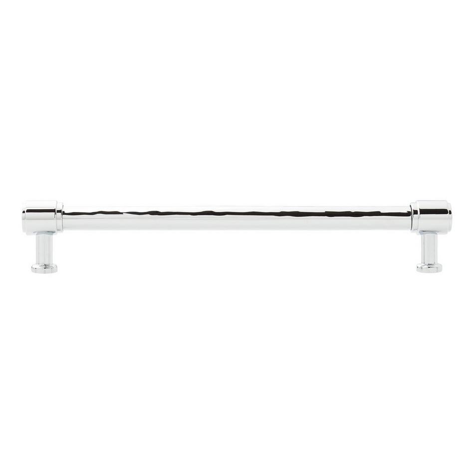 10-1/16" Lazzara Textured Oversized Cabinet Pull - Polished Chrome, , large image number 2