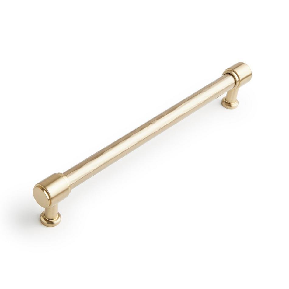 10-1/16" Lazzara Textured Oversized Cabinet Pull - Golden Champagne, , large image number 0
