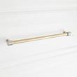 10-1/16" Lazzara Textured Oversized Cabinet Pull - Golden Champagne/Satin Nickel, , large image number 3
