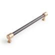 10-1/16" Lazzara Textured Oversized Cabinet Pull - Matte Black/Champagne Bronze, , large image number 0